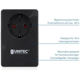 Unitec Einschaltstrombegrenzer schwarz