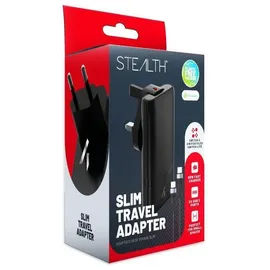 Stealth Gaming Reisenetzteil Adapter schwarz Nintendo Switch 2