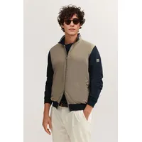 Bugatti Modern Fit Sweatjacke Beige/Braun L