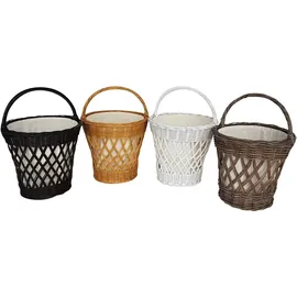 Hofmann Living And More Wäschekorb, (1 St.), aus Rattan mit praktischem Tragegriff