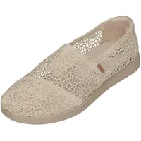 TOMS Damen Natural Moroccan Crochet Sneaker, Naturfarben, 39 EU