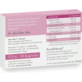 aura natura MenoAKUT Plus Kapseln 30 St.