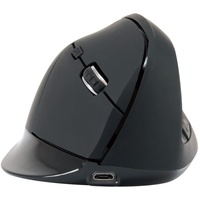 Conceptronic LORCAN03B ERGO Vertikale 6-Tasten Bluetooth Maus schwarz, Bluetooth (120840607101)