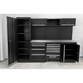 KS Tools COMPETITION Werkstatt-Schranksystem Edelstahlplatte