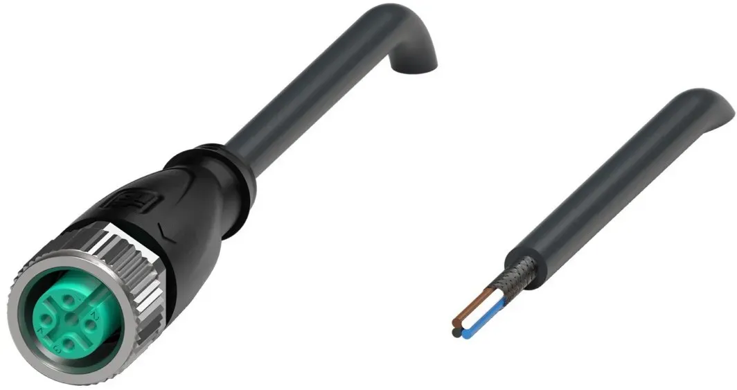 Pepperl+Fuchs Fabrik Kabeldose M12 gerade A-kod V1-G-BK20M-PUR-U/ABG