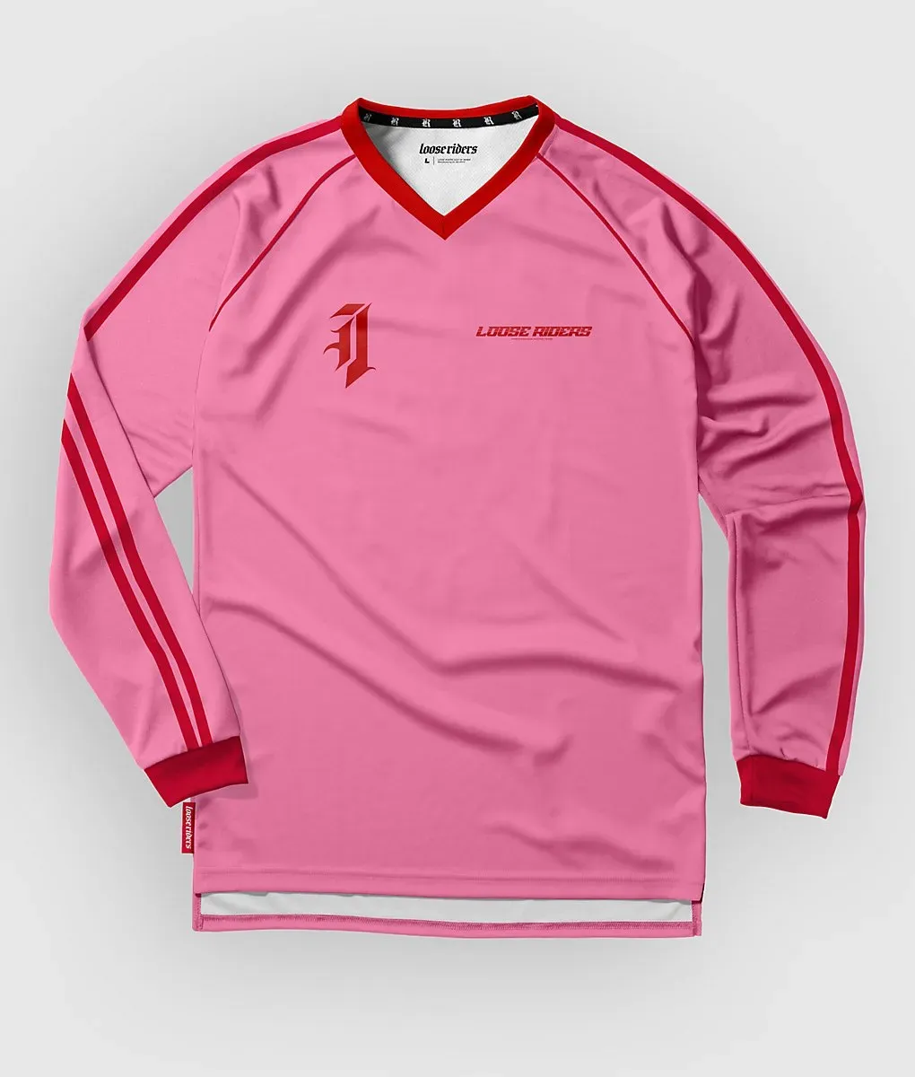 Loose Riders Base 1 Long Sleeve Jersey pink Gr. XL