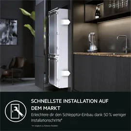 AEG TD3SS141ES Kühl-Gefrierkombination (1440 mm hoch, Weiß)
