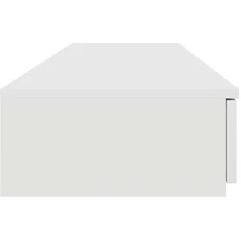 vidaXL Bettschubladen Weiß 140 x 36.5 x 16.5 cm