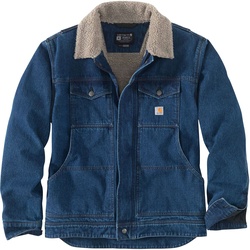 Carhartt Denim-Sherpa, Jeansjacke - Blau (H87) - M