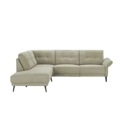 Jette Home Ecksofa   Scope  ¦ grün ¦ Maße (cm): B: 258 H: 88 T: 221.0
