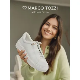 Marco Tozzi 2-23724-44 Damen Slip-On Sneaker Weiß 39