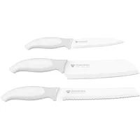 Gräwe CleanCitchen Messerset 3-tlg. Weiß