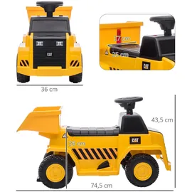 Homcom Elektro Kindertraktor gelb (1-tlg)