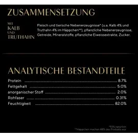 Sheba Selection in Sauce Kalb und Truthahn 22 x 85 g