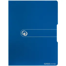Herlitz Klemmbrettmappe easy orga 300000720 DIN A4 blau