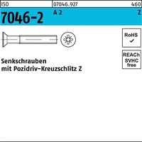 Industrial Quality Supplies ISO 7046 Form CZ Senkkopfschraube M4x60