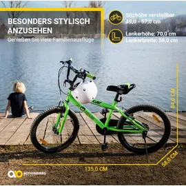 ACTIONBIKES MOTORS Zombie 20 Zoll grün