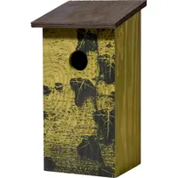 Dobar Nistkasten mit Baumrinde-Aufdruck 15,5 x 14,5 cm x
