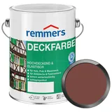 Remmers Deckfarbe 5 l rotbraun seidenmatt