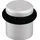 Hermeta Bodentürpuffer 4735 Silber 39 mm x 36 mm