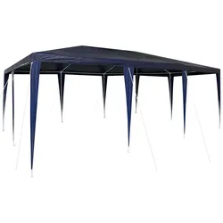 vidaXL Party-Zelt Blau 6x4 m PE