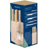 Opinel Parallele Bread Messerblock 5-tlg. Braun