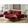 W.Schillig Ecksofa "run, Designsofa mit tollem Sitzkomfort, bequem, L-Form", rot (light brick w82), B:279cm H:88cm T:178cm, Longlife Xtra-Leder Z73: Naturwalkleder der Luxusklasse aus den erlesensten Rohhäuten.