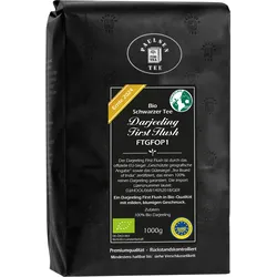 Paulsen Darjeeling First Flush Ftgfop1, Ernte 2024, schwarzer Tee, Bio 1000 g