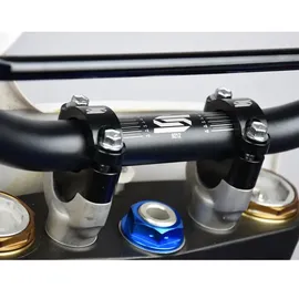 Scar Lenkererhöhung +20 mm für Lenker Ø28,6 mm Schwarz