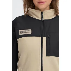 Oxmo Fleeceweste beige S