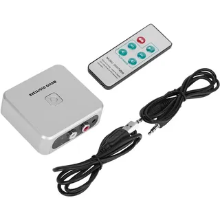 Zerone 3,5mm Audio Capture Box, Linke und Rechte Cinch Kanäle Musik Digitalisierer 128 Kbps U Disk/SD-Karte MP3 Digitalisierer