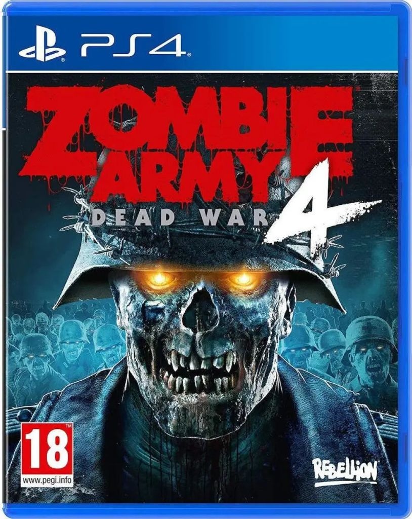 Zombie Army 4 PS4 Playstation 4 UK Dead War uncut
