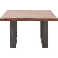 MCA Furniture Couchtisch »Cartagena«, Couchtisch Massivholz mit Baumkante und