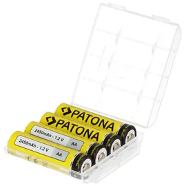 PATONA 4x Akku f. Mignon AA LR6 LR06 2450mAh