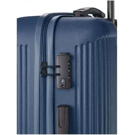 Travelite Bali 4 Rollen Kofferset 3-teilig blau