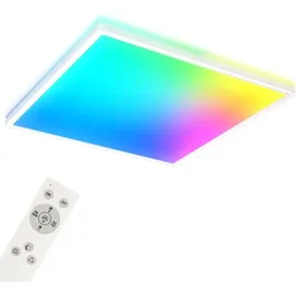 Briloner LED Deckenleuchte Smart RGB Bluetooth WiFi Fernbedienung Alexa weiß - Weiß