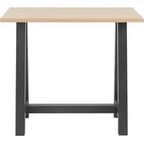 Mäusbacher Bartisch 140 x 105 x 70 cm Schwarz