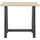 Mäusbacher Bartisch 140 x 105 x 70 cm Schwarz
