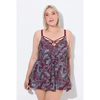 Ulla Popken Badekleid Dschungel Grün 50