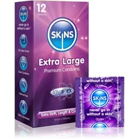 SKINS Condoms Skins Extra Large Premium Condoms Kondome 12 St.