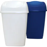 Testrut Schwingdeckeleimer 50 l Weiß