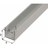 GAH Alberts BA-Profil U-Form Aluminium 2000 x 25 x 25 mm