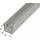 GAH Alberts BA-Profil U-Form Aluminium 2000 x 25 x 25 mm