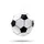 Party Factory Fußball Piñata 27 cm Bunt