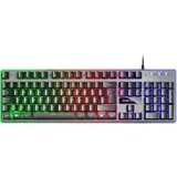Mars Gaming MK220PT, Tastatur H-Mech, FRGB Rainbow & Halo, Antighosting, Portugiesisch Sprache