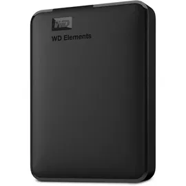 Western Digital  Elements Portable 6 TB USB 3.0 WDBHJS0060BBK-WESN 