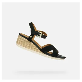 GEOX Ischia Corda Damen Schwarz 38