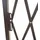 Mendler Absperrgitter HWC-B34 Scherengitter Rankhilfe Tierschutzgitter ausziehbar 153 cm Braun