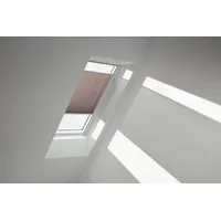 VELUX FHL PK06 1276SWL Mokka gepunktet Schiene: weiß