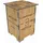 Werkhaus Photohocker Teekiste 30 x 42 x 30 cm Braun